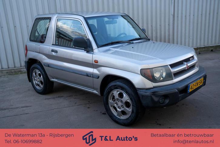 Mitsubishi Pajero Pinin 1.8 GDI Venice, Auto's, Mitsubishi, Bedrijf, Te koop, Pajero, 4x4, Airbags, Airconditioning, Centrale vergrendeling