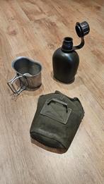 Veldfles met beker, Ophalen of Verzenden, Landmacht, Nederland, Overige typen