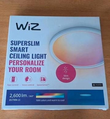 Nieuwe Philips WiZ Superslim Plafondlamp 22 W / plafonniere beschikbaar voor biedingen