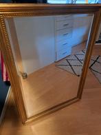 Grote gouden spiegel 80/110, Antiek en Kunst, Antiek | Spiegels, Ophalen, 50 tot 100 cm, 100 tot 150 cm