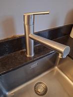 Franke Eenhendel RVS Keukenmengkraan, type Tango RVS, Minder dan 50 cm, Gebruikt, Ophalen of Verzenden, Minder dan 25 cm