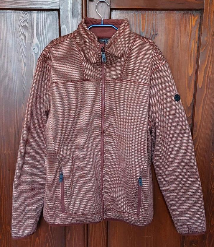 Sportief (gevoerd) vest met lange mouw - HN - mt L, Kleding | Heren, Truien en Vesten, Zo goed als nieuw, Maat 52/54 (L), Overige kleuren