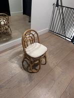 Rotan kinderstoeltje, Ophalen