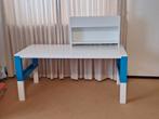 IKEA kinderbureau met opbergruimte, Huis en Inrichting, Bureaus, Ophalen, In hoogte verstelbaar, Gebruikt, Bureau