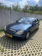 Mercedes-Benz S-Klasse 4.3 S430 AUT 2000 Blauw Nw.APK Z.G.St, Auto's, Mercedes-Benz, Automaat, Achterwielaandrijving, Stoelverwarming