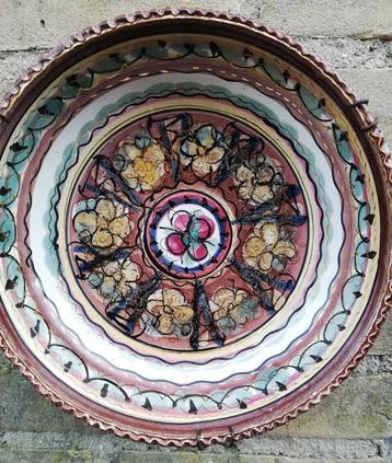 DE OLDE KRUYK. Wandbord/schaal. Ca 1960. 22/6 cm.  beschikbaar voor biedingen