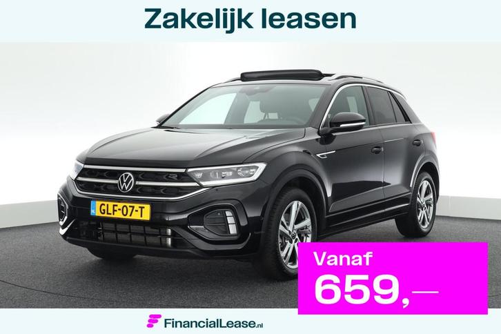 Volkswagen T-Roc 1.5 TSI 150pk DSG R-Line Business+ Panorama, Auto's, Volkswagen, Bedrijf, Lease, Financial lease, T-Roc, ABS
