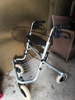 Zilver kleurige rollator in hoogte verstelbaar, Ophalen, Gebruikt