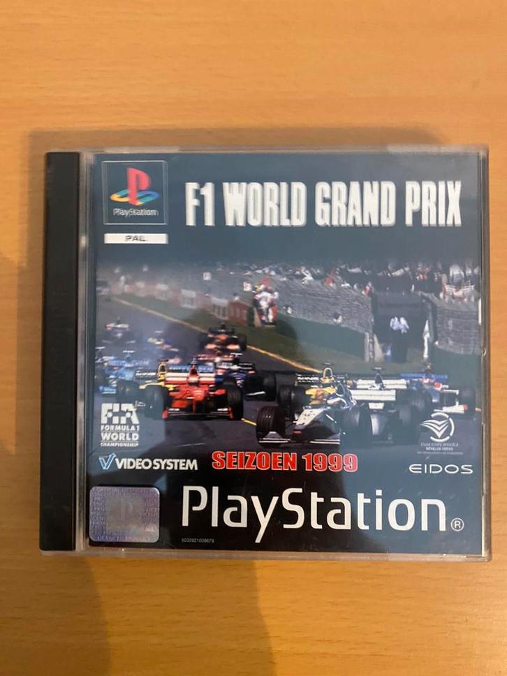 F1 world grand prix, Spelcomputers en Games, Games | Sony PlayStation 1, Zo goed als nieuw, Racen en Vliegen, 1 speler, Vanaf 3 jaar