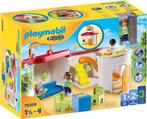 Playmobil kinderdagverblijf - draagbaar! ZGAN, Ophalen of Verzenden, Zo goed als nieuw, Complete set