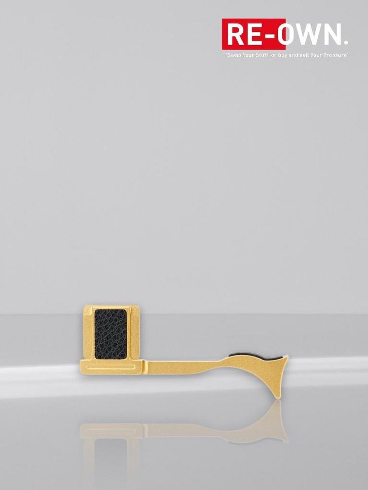 JJC Thumb Up Grip TA-Q3 Gold (topstaat + doos + garantie), Audio, Tv en Foto, Fotografie | Fotostudio en Toebehoren, Zo goed als nieuw