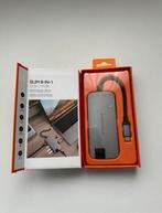 Hyper drive slim 8 in 1 USB-C hub HDMI USB SD micro zgan, Ophalen of Verzenden, Zo goed als nieuw