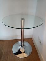 Glass round dining table (Brand new in box), Huis en Inrichting, Tafels | Eettafels, 50 tot 100 cm, Glas, Modern, Ovaal