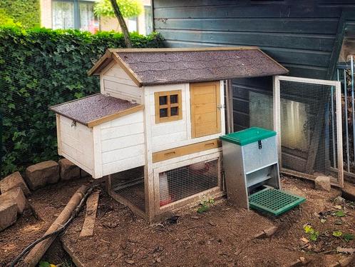 Kippenhok, Dieren en Toebehoren, Pluimvee | Toebehoren, Zo goed als nieuw, Kippenhok of Kippenren, Ophalen