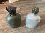 2 Veldflessen (500ml) - Plastic & Aluminium, Ophalen, Overige soorten, Nederland, Overige typen