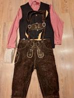 Lederhose 50 vest overhemd kousen Tiroler, Ophalen, Zo goed als nieuw, Maat 48/50 (M)