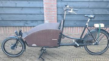 Bakfiets ombouwen naar elektrische bakfiets  beschikbaar voor biedingen