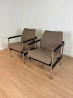 Vintage retro fauteuils, Ophalen, Gebruikt, Twee