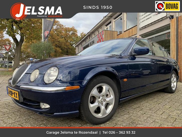 Jaguar S-Type 3.0 V6 aut., Keurige auto! (bj 2001), Auto's, Jaguar, Bedrijf, Te koop, S-Type, ABS, Airbags, Airconditioning, Alarm
