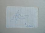 Handtekening.  Arnold.Muhren.  Ajax, Ophalen of Verzenden, Zo goed als nieuw, Ajax, Overige typen