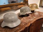 3x Duitse helm, Verzamelen, Ophalen of Verzenden, Duitsland, Helm of Baret