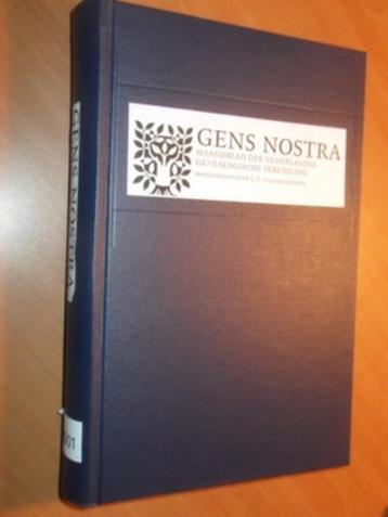 Gens nostra 2001 nederlandse genealogische vereniging 2001, beschikbaar voor biedingen