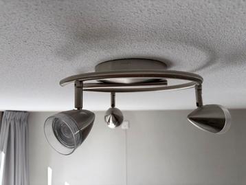 RVS kleur/mat zilver kleurige led spots lamp philips beschikbaar voor biedingen