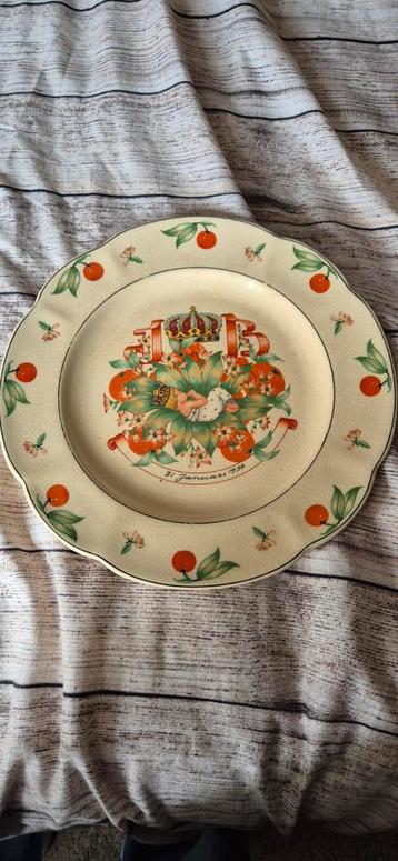 Beatrix Geboorte Bord 31 Januari 1938 beschikbaar voor biedingen