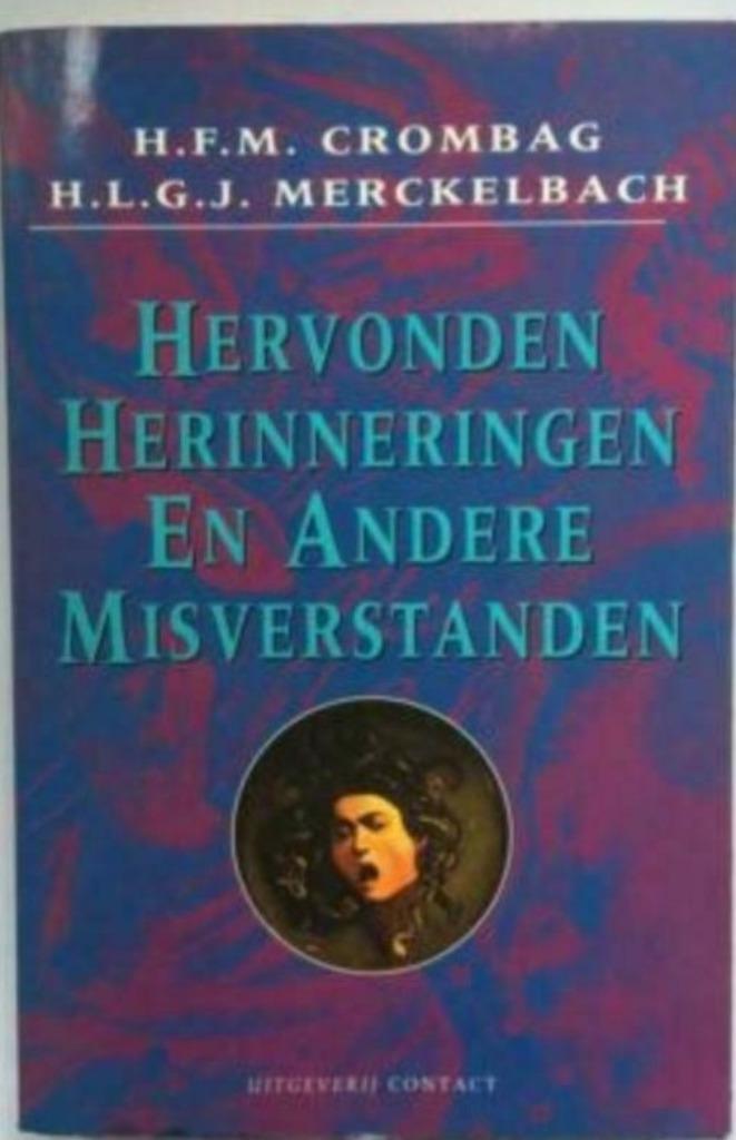 Hervonden herinneringen en andere misverstanden, Crombag en, Boeken, Psychologie, Zo goed als nieuw, Verzenden