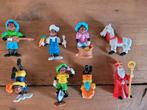 Sinterklaas en Zwarte Piet Poppetjes Set, Ophalen of Verzenden, Gebruikt