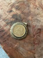 Gouden tientje in gouden muntrand, Gebruikt, 19 tot 20, Ophalen of Verzenden, Dame of Heer