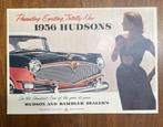 1956 Hudson Grote Prestige Brochure USA, Gelezen, Ophalen of Verzenden