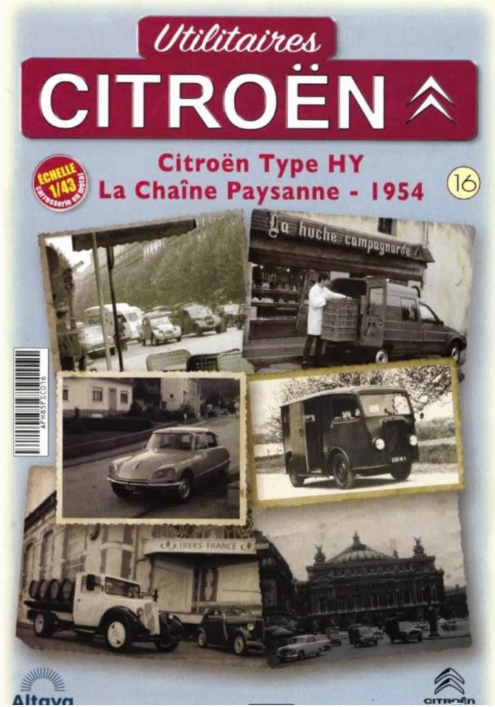 Citroen Type HY Paysanne 1954 1/43 Utilitaires Citroen # 16, Verzenden, Nieuw, Bus of Vrachtwagen, Overige merken