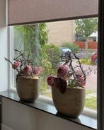 Zijden boeketten / bloemen, Ophalen of Verzenden, Zo goed als nieuw