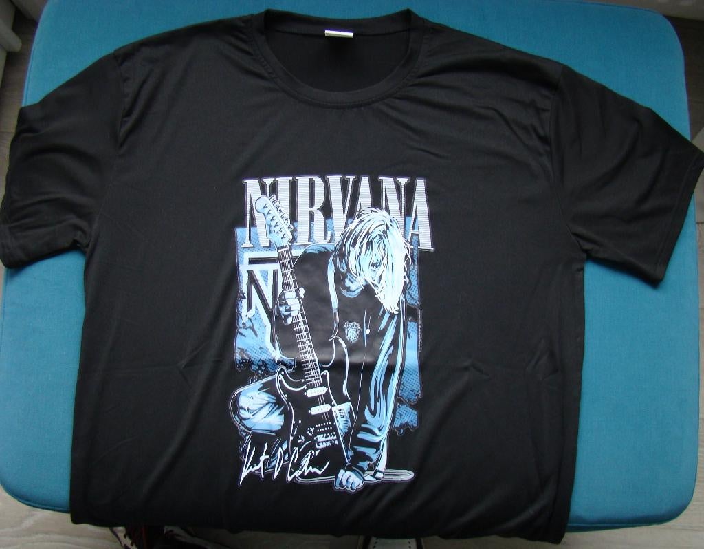 Kurt Cobain - Nirvana - ROCK T-Shirt - maat L - NIEUW, Ophalen of Verzenden, Nieuw, Kleding