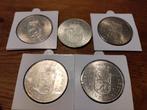 5x Zilveren 10 Gulden Munt Koningin Juliana 1973, Postzegels en Munten, Munten | Nederland, Koningin Juliana, Setje, Zilver, Ophalen of Verzenden