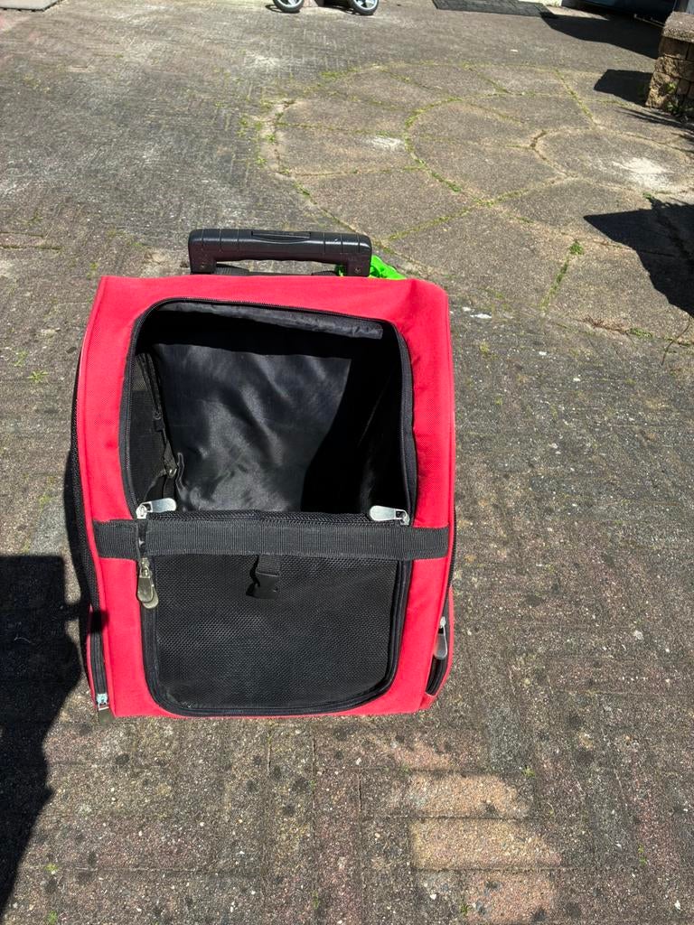 Honden trolley/rugzak, Ophalen of Verzenden, Gebruikt