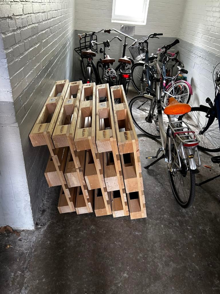 Buildify Meubelpallets 5STK €10 P/S, Ophalen, Zo goed als nieuw, 50 mm of meer, Pallet
