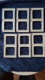 JUNG SL500 afdekraam verticaal met Acrylglas  Alpin wit, Ophalen of Verzenden, Zo goed als nieuw, Overige typen