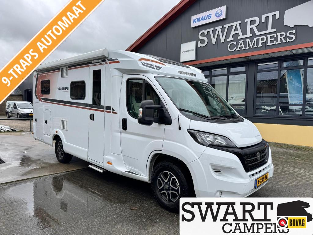 Weinsberg CaraCompact 600 MEG Edition [pepper] 160pk 9 traps, Automaat, Ringverwarming, Koelkast, Tot en met 2