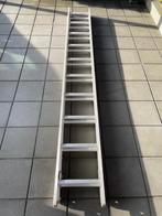 EXCELSIOR ALUMINIUM OPSTEEK LADDER 2 X 10 TREDEN, Ophalen, Zo goed als nieuw, Ladder, 4 meter of meer