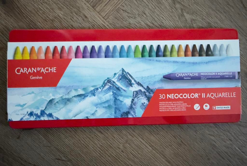 Caran d’ache Neocolor 2 - 30 kleuren - nieuw, Ophalen of Verzenden, Nieuw, Overige typen