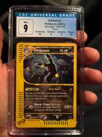 Umbreon Pokémon Skyridge H30/H32 Holo CGC 9 Mint, Ophalen of Verzenden, Zo goed als nieuw, Losse kaart, Foil