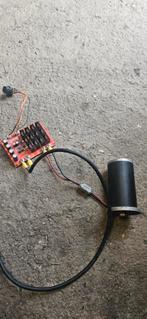 100W 24/12V Elektromotor met Regelaar, Doe-het-zelf en Verbouw, Motoren, Ophalen of Verzenden