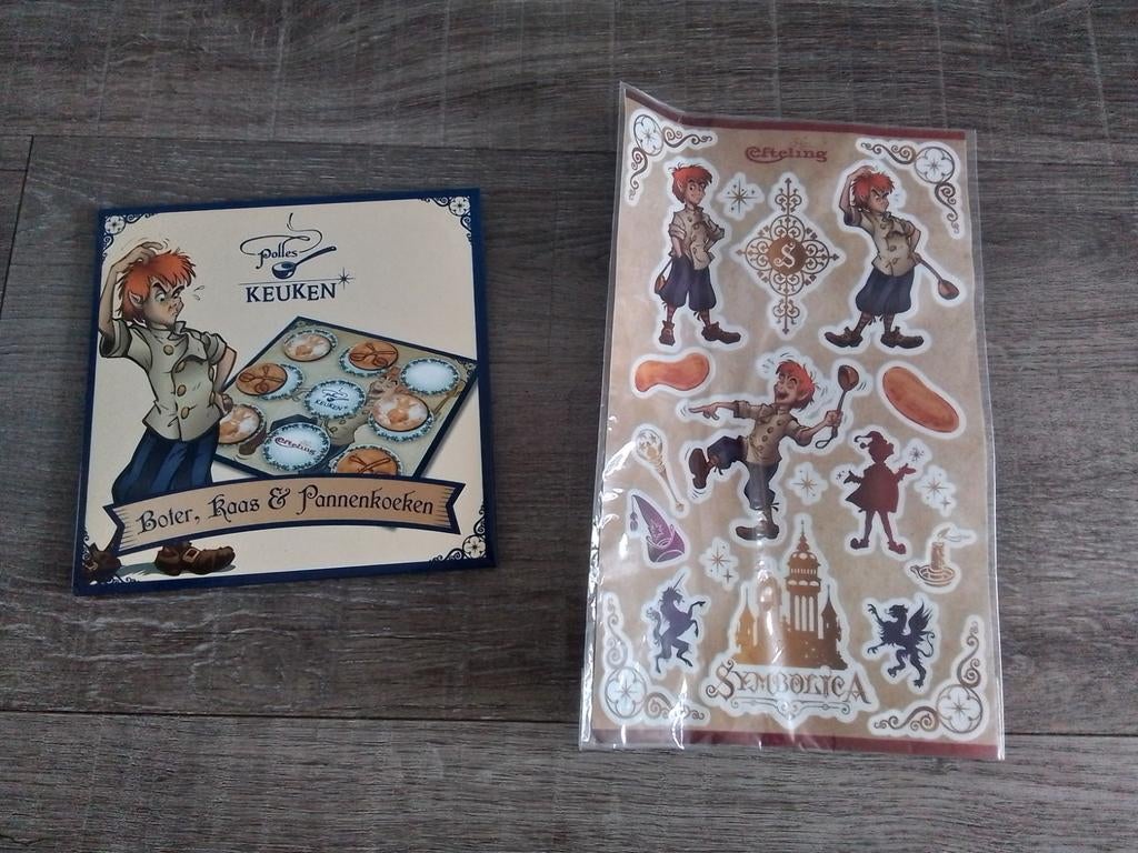 Efteling polles keuken boter,kaas en pannenkoeken en raamsti, Ophalen of Verzenden