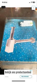 Chroom sifon vierkant - 2 stuks voor 45,00, Ophalen of Verzenden, Nieuw, Chroom, Wastafel