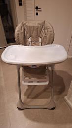 Eetstoel inklapbaar in hoogte verstelbaar Chicco Polly, Ophalen, Gebruikt, Meegroeistoel, Gordel(s)