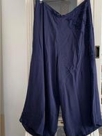 Marina Rinaldi zijde broek 40/42 - 44, Kleding | Dames, Overige typen, Blauw, Maat 42/44 (L), Nieuw