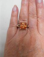 Zilveren ring met stenen maat 17.5 nr.1689