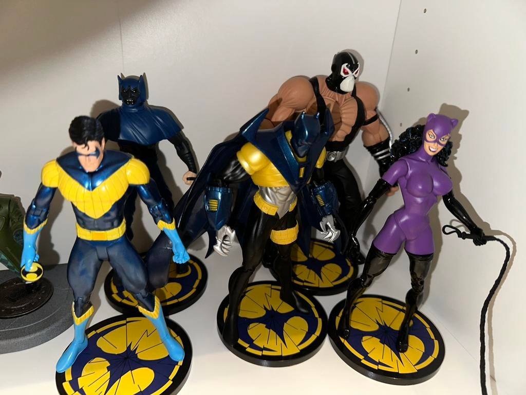 Batman knightfall dc direct figuren hot toys, Ophalen of Verzenden, Zo goed als nieuw, Actiefiguur of Pop